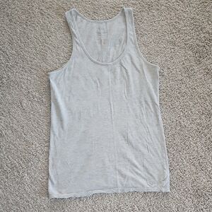 American Eagle Outfitters Light Gray Tank Top